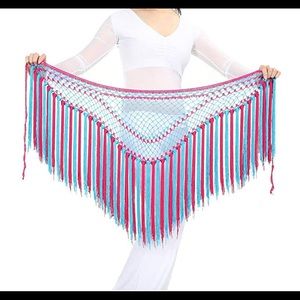 Argentinian Hip Scarf, Yoga, Mardi Gras, belly dan
